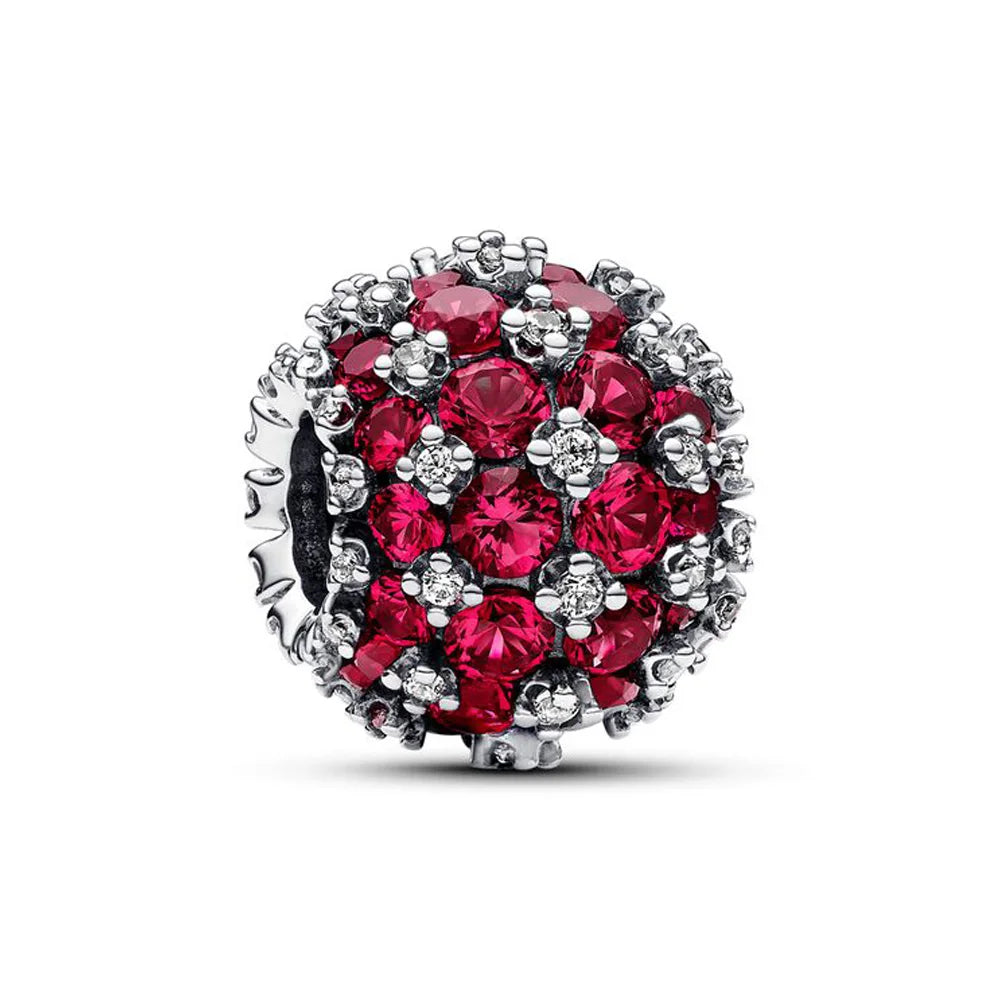 925 Sterling Silver Graduation Heart Charm Bead 2023 2024 | Openwork Swirling Bead for Women Bracelet Gift