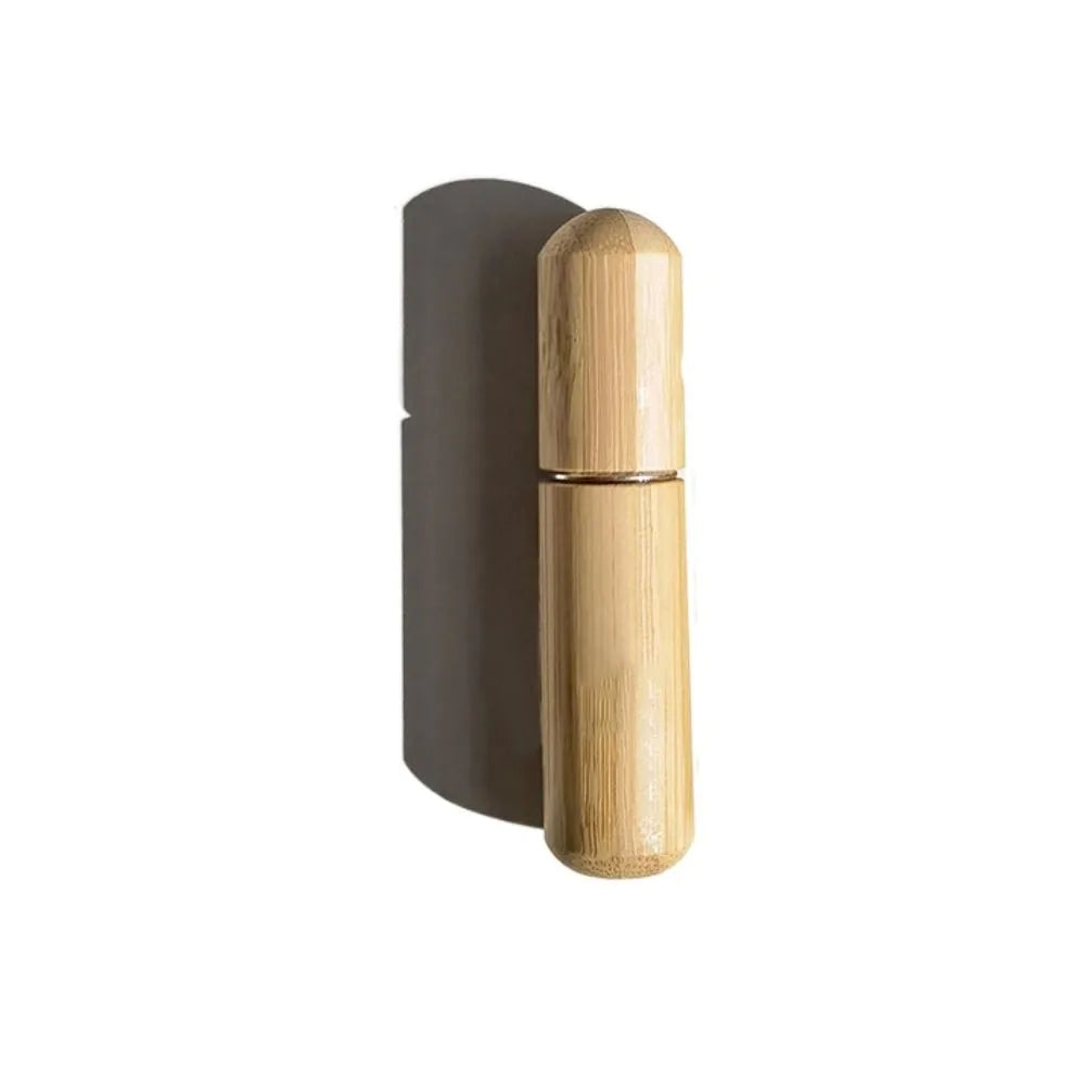5/10ML Wood Perfume Atomizer – Portable Bamboo Mini Spray Bottle | Refillable Cosmetic Travel Container