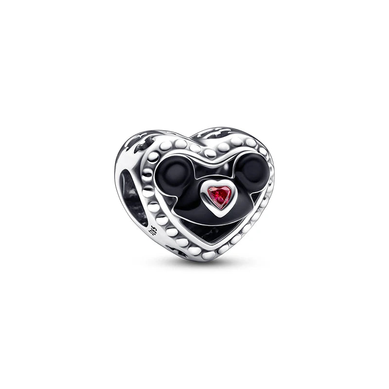 S925 Sterling Silver Disney Spider-Man Charm Bead | Fit Original Pandora Bracelet Women’s Birthday Jewelry Gift