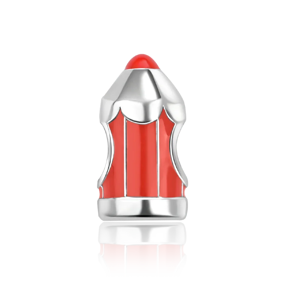 925 Sterling Silver Red Series Charms | Heart, Car & Strawberry Dangle Beads for Original Bracelet DIY Jewelry