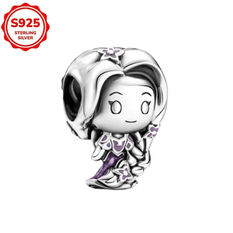 New Disney 925 Sterling Silver Cheshire Cat & Dumbo Charms – Original Bracelet Beads DIY Pendant Halloween Jewelry Gift