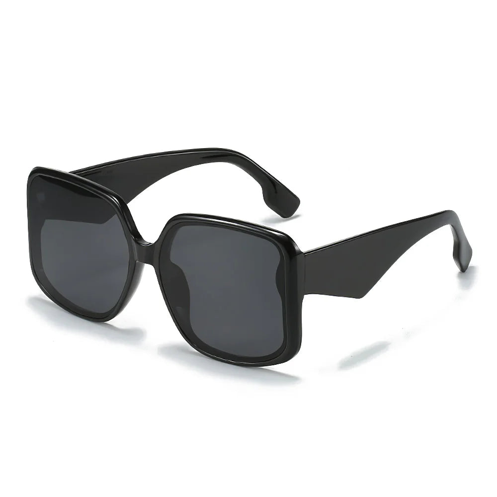 2025 New In Sunglasses for Women – Unique Double Frame Design Oversized Sunglasses with Gradient Lenses | UV400