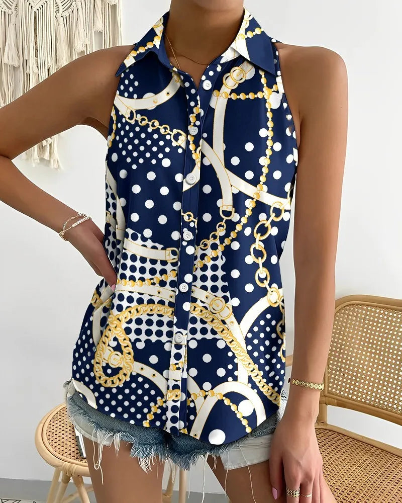 Women Elegant Chiffon Blouse 🌿 Spring Summer Casual V-Neck Loose Top ✨