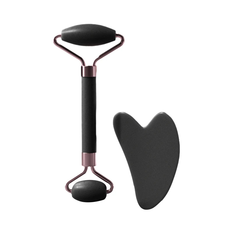 Resin Facial Roller for Face, Neck & Eyes – Massage & Scraping Tool for Beauty Skin Care