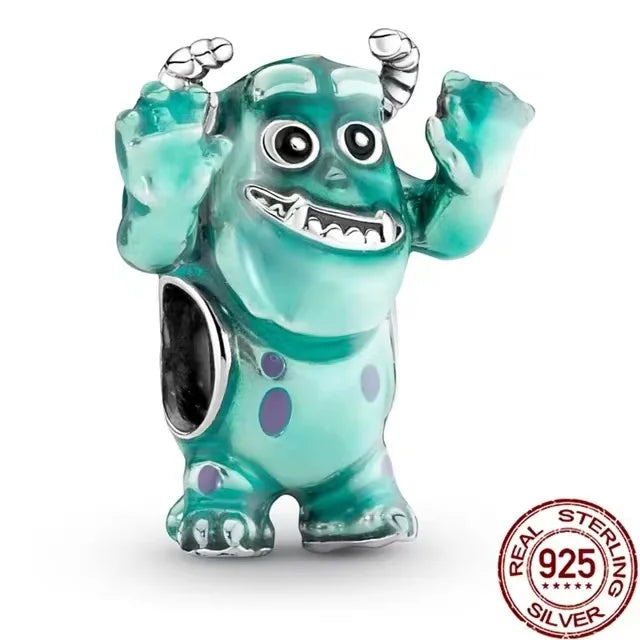 2025 New 925 Sterling Silver Disney & Harry Potter Charm Beads – Fit Original Pandora Bracelet, Women’s Fashion Gift