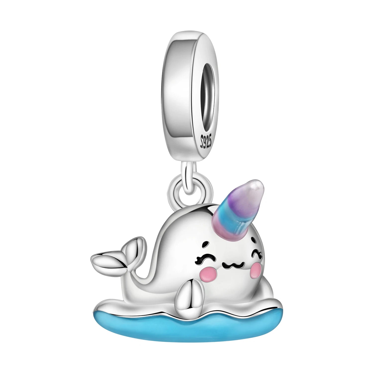 Orstarry 925 Sterling Silver Mermaid Cartoon Charm | Original Pendant Beads Fit Pandora Bracelet DIY Fine Jewelry Gift