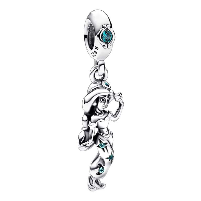 925 Sterling Silver Disney Character Beads – Mickey, Minnie, Princess, Stitch, Iron Man, Spiderman Charms for Pandora Bracelet