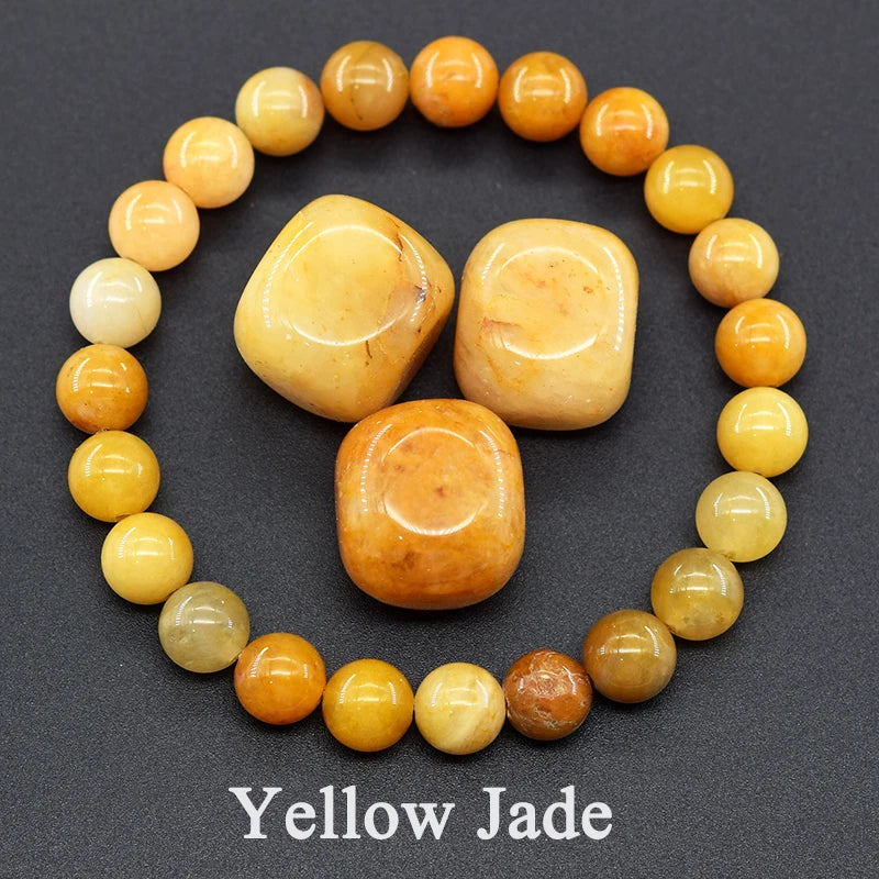 Genuine Tree Patterned Moss Agate Beads Bracelet – Natural Energy Healing Jewelry for Men & Women