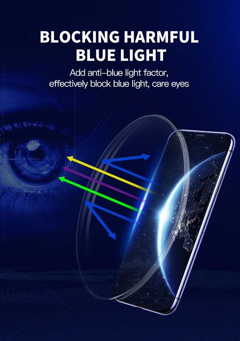 Foldable Reading Glasses Men Women Metal Frame Blue Light Resistant EyeGlasses with Zipper Bag Prescription Eyewear +1.0 To +4.0