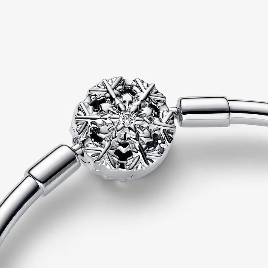 2025 925 Sterling Silver Heart Butterfly Snowflake Dream Catcher Bracelet | Luxurious Women's DIY Jewelry Gift
