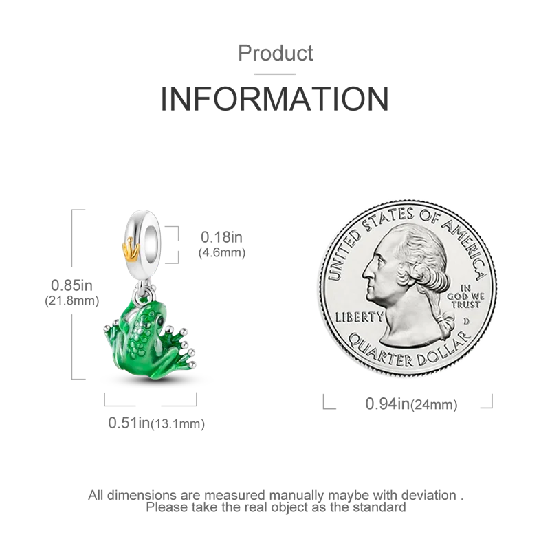 100% 925 Sterling Silver Dinosaur Frog Butterfly Charms Beads | Fit 4mm Bracelets DIY Anniversary Jewelry