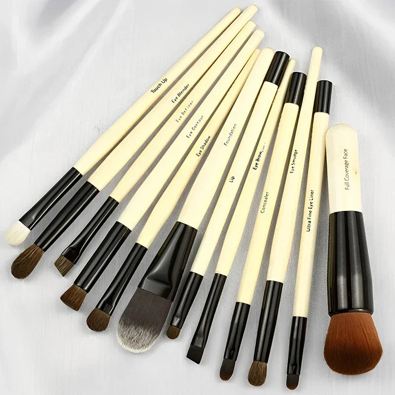 Professional Makeup Brushes Set – Foundation, Eyeliner, Eyeshadow, Contour & Lip Gloss Brushes | Cosmetic Makeup Tools
