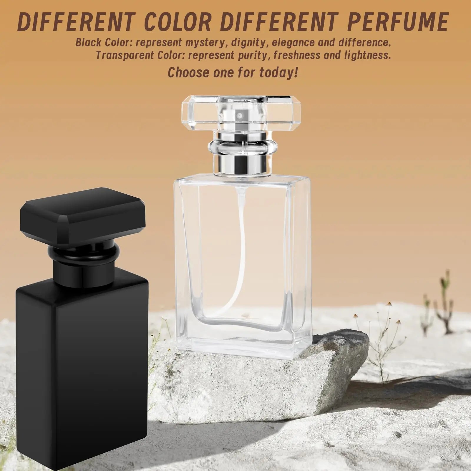 1/2/6PCS 30ML Refillable Perfume Spray – Set with 2 Spray Bottles, 2 Funnels & 2 Dispensers | Cologne Atomizer