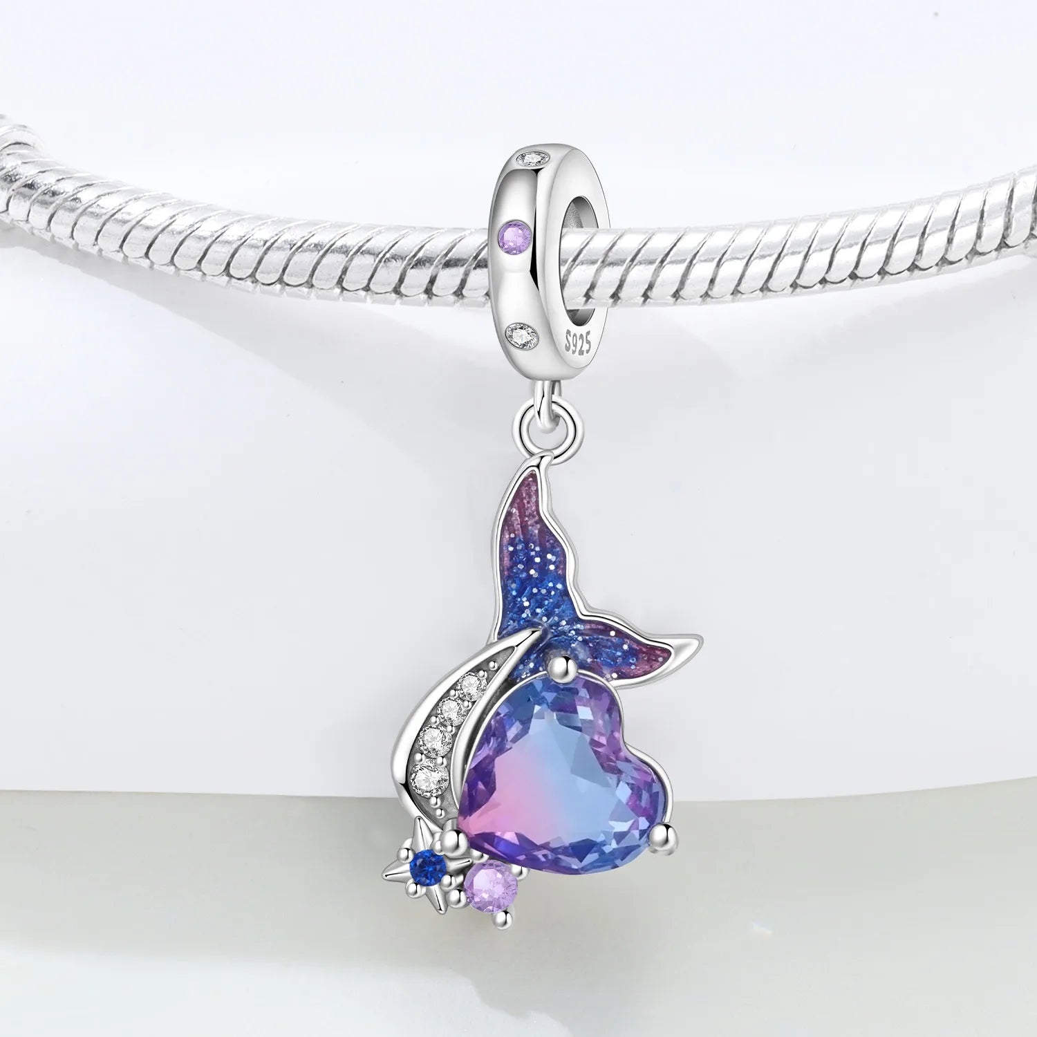 PANPOKI 925 Sterling Silver Little Devil Charm Beads | Fit Original Bracelet Pendant DIY Trendy Women Jewelry Gift