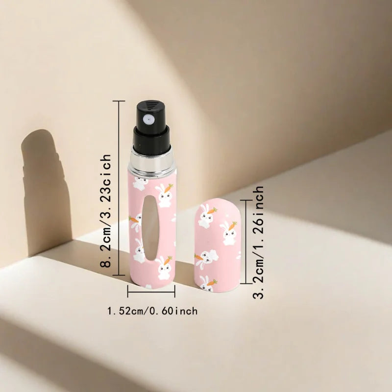 1/2PC 5ML Mini Perfume Bottle – Refillable Portable Spray Atomizer | Travel Cosmetic Container