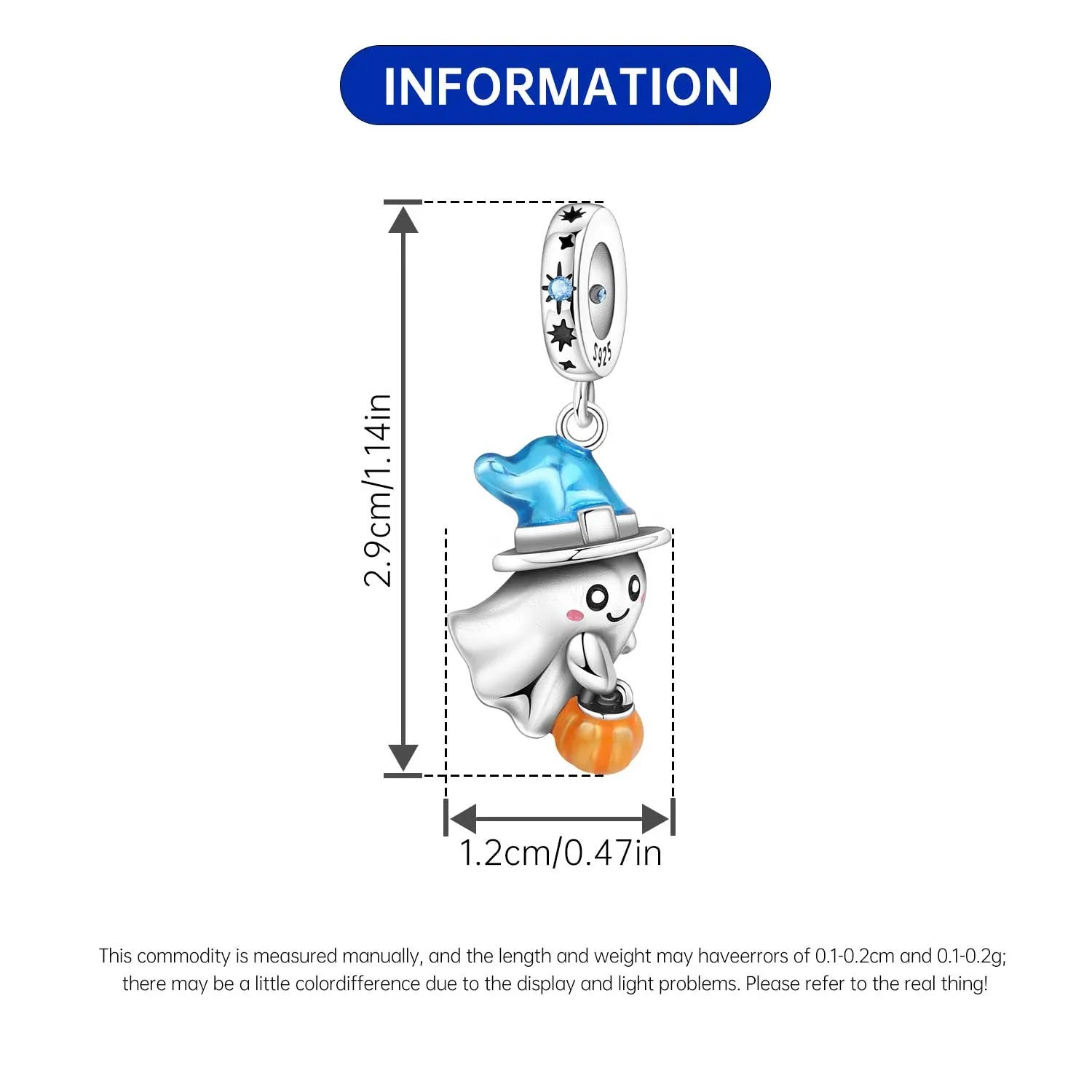 PANPOKI 925 Sterling Silver Little Devil Charm Beads | Fit Original Bracelet Pendant DIY Trendy Women Jewelry Gift