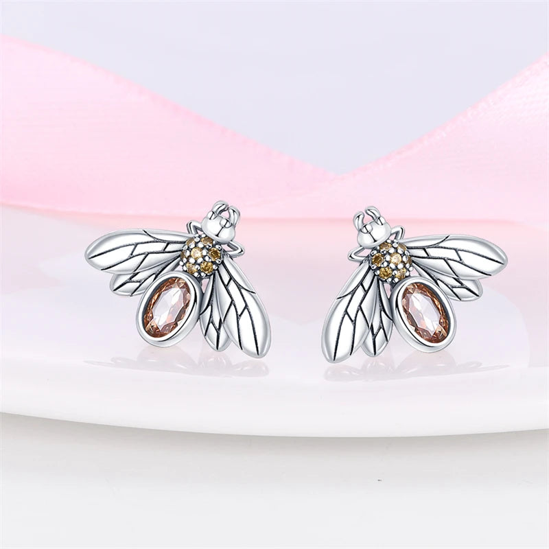 Luxury 925 Sterling Silver Ocean Mermaid Earrings | Pave CZ Fine Jewelry for Women