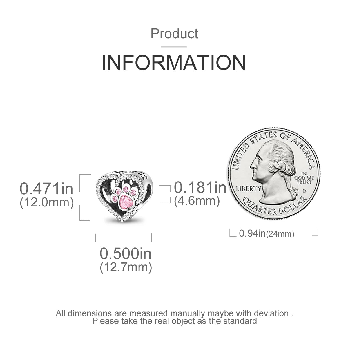 S925 Silver Heart Love Mom Infinity Charm | Dangle Bead Fit Bracelet Jewelry Mother’s Day Gift