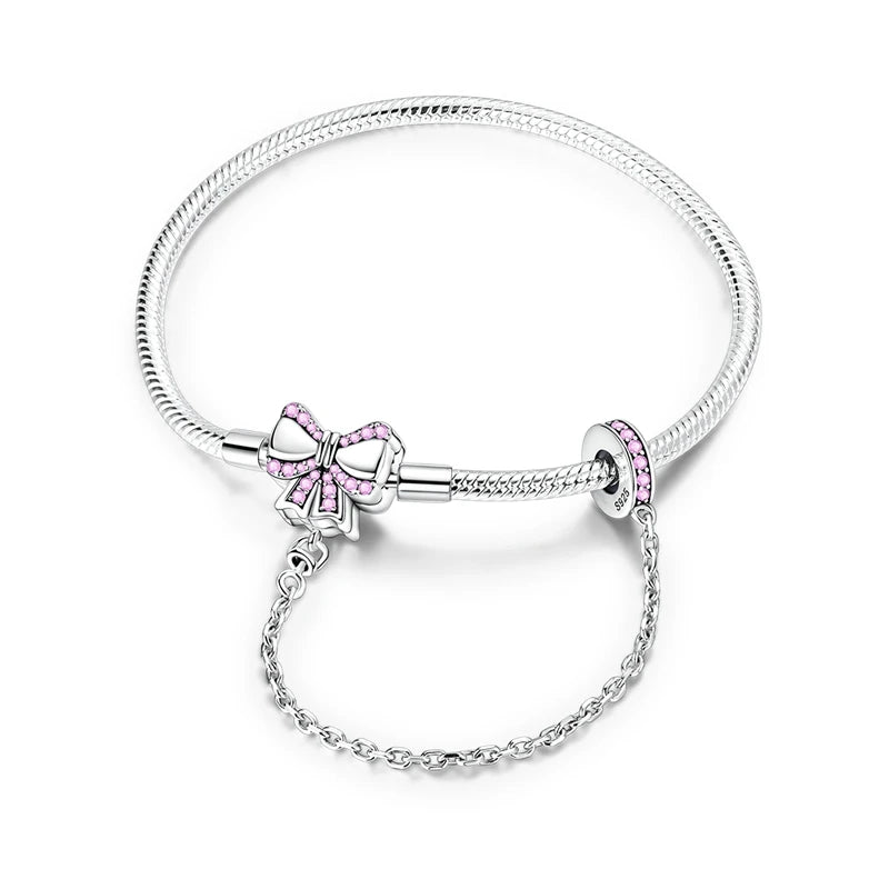 925 Sterling Silver Evil Eye Bracelet with Hand of Fatima | Blue Zircon Protection Charm Jewelry for Women