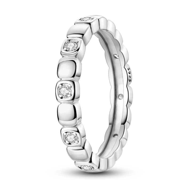 925 Sterling Silver Eternal Love Dewdrop Firefly Glow-in-the-Dark Ring for Women | Fashion Engagement & Wedding Jewelry