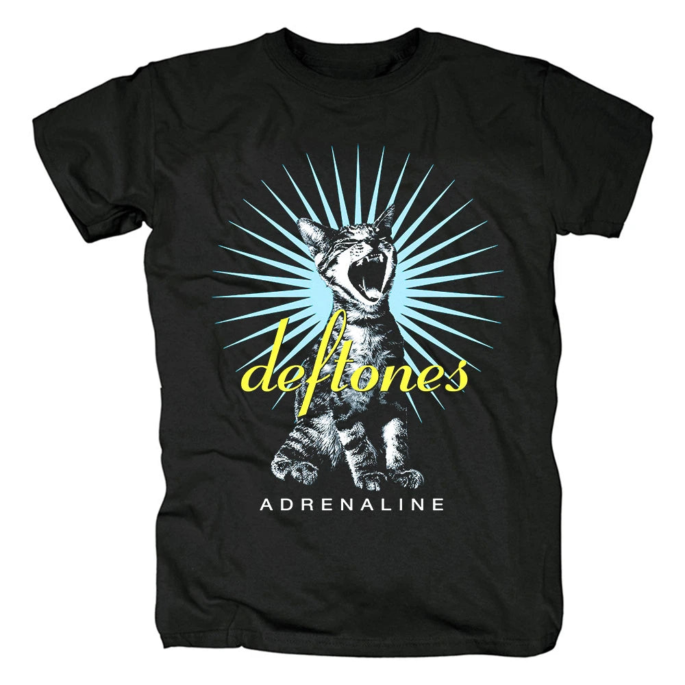 2025 Deftones Singer Band T-Shirt for Men & Women – Hip Hop Rock Short Sleeve Summer Tee 🎸🔥