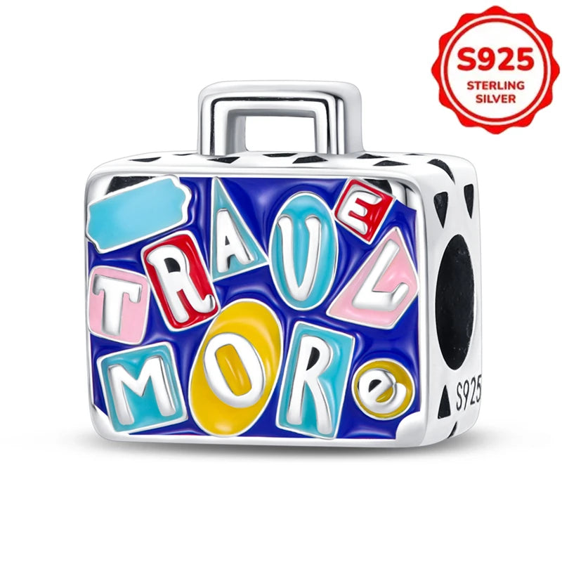 New Disney 925 Sterling Silver Cheshire Cat & Dumbo Charms – Original Bracelet Beads DIY Pendant Halloween Jewelry Gift