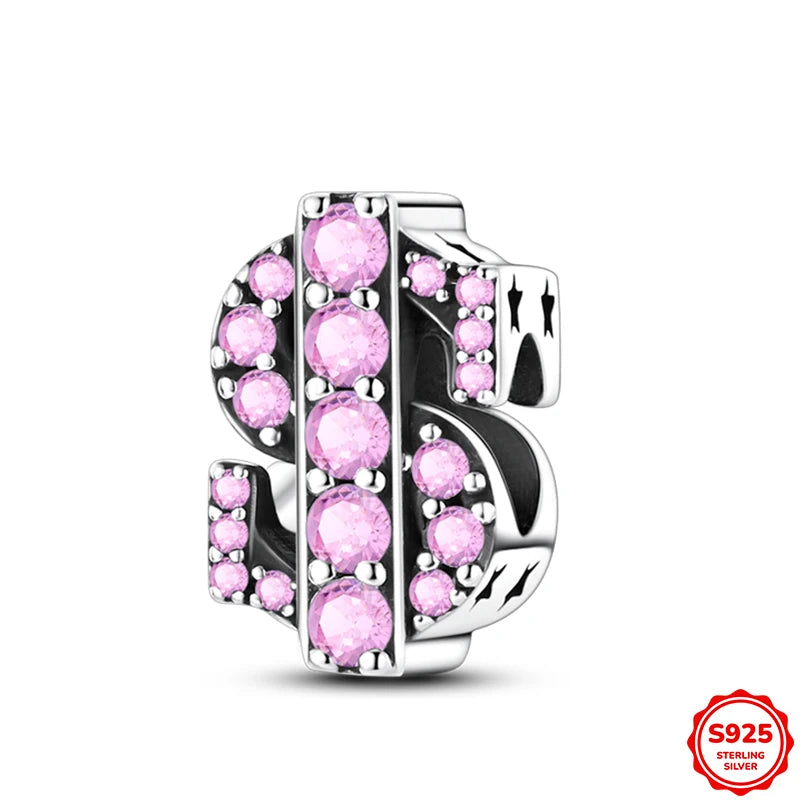 Hot Sale 925 Sterling Silver Moments Keychain Charm | Fit Original Bracelet Beads Women’s Elegant Jewelry Gift