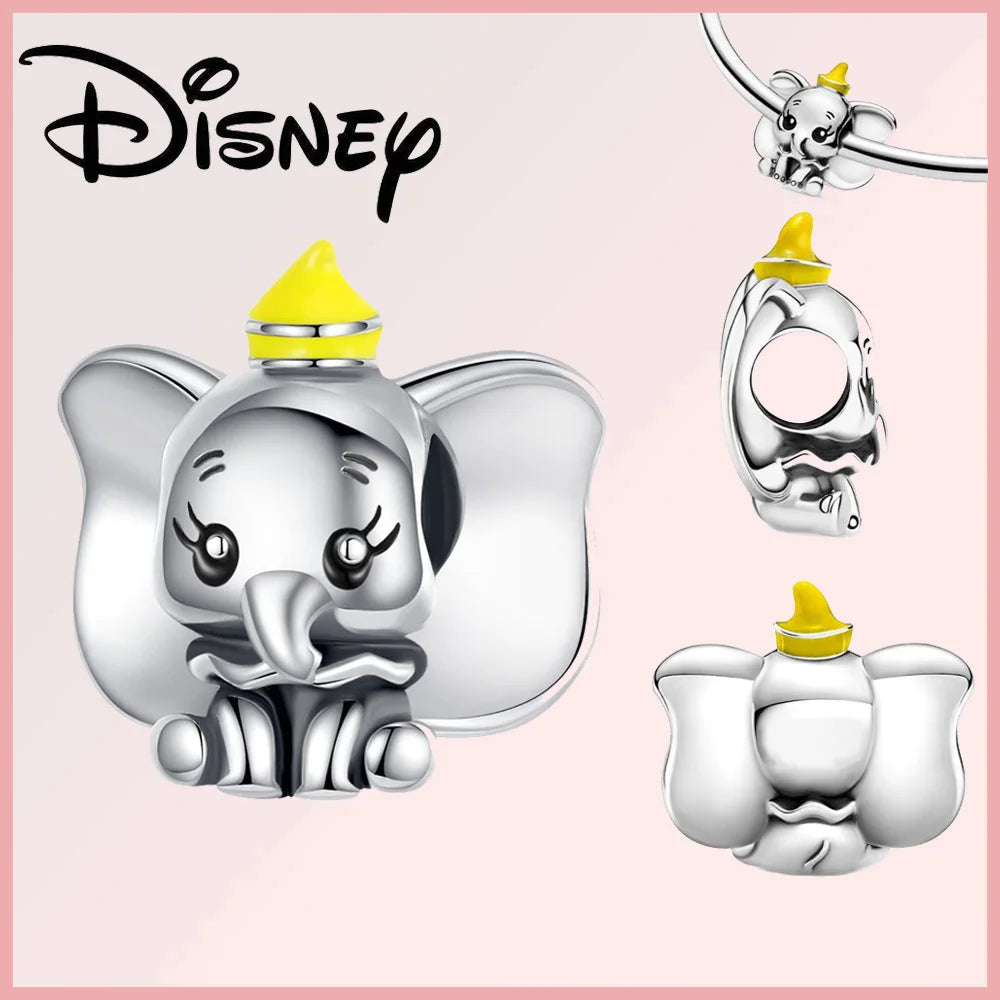 Disney Deadpool Stitch Minnie Winnie 925 Sterling Silver Dangle Charms – Fit Original Bracelet