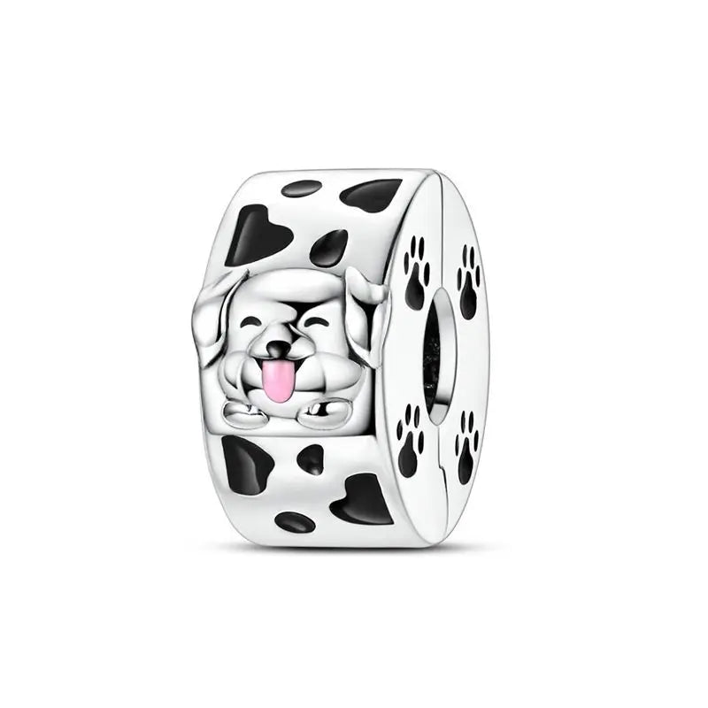 925 Sterling Silver Silicone Spacer Beads & Safety Chain | Clasp Charms Fit Original Pandora 3mm Bracelet – Women’s Jewelry