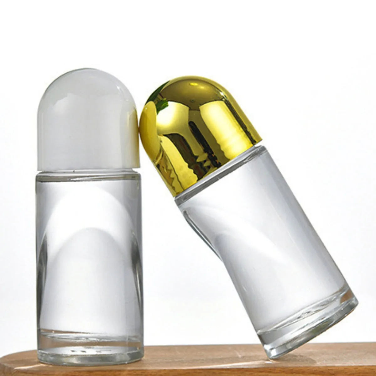1/3/10PCS 50ML Clear Glass Roller Bottles – Extra Large Roll-On Perfume & Oil Bottle | Underarm Application