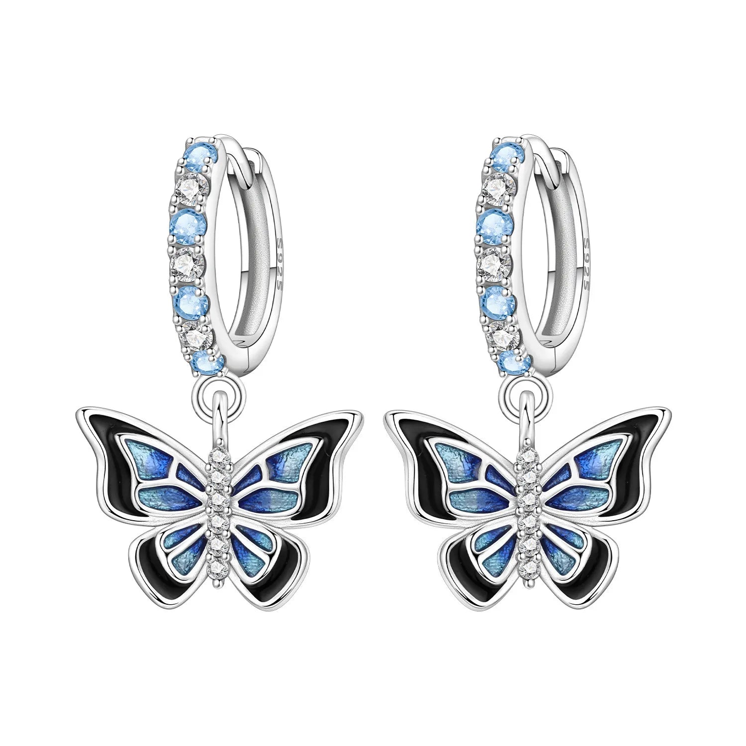 Orstarry 925 Sterling Silver Pink Sweet Bow Drop Earrings | Women’s Original Jewelry Party & Anniversary Gift