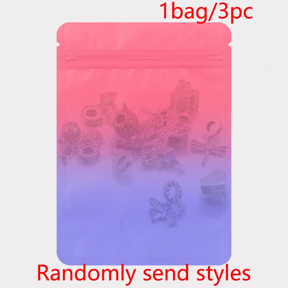 925 Sterling Silver Blind Bag Charms | Random 3 Beads Set Fits Original Pandora Bracelet DIY Jewelry Gift for Women