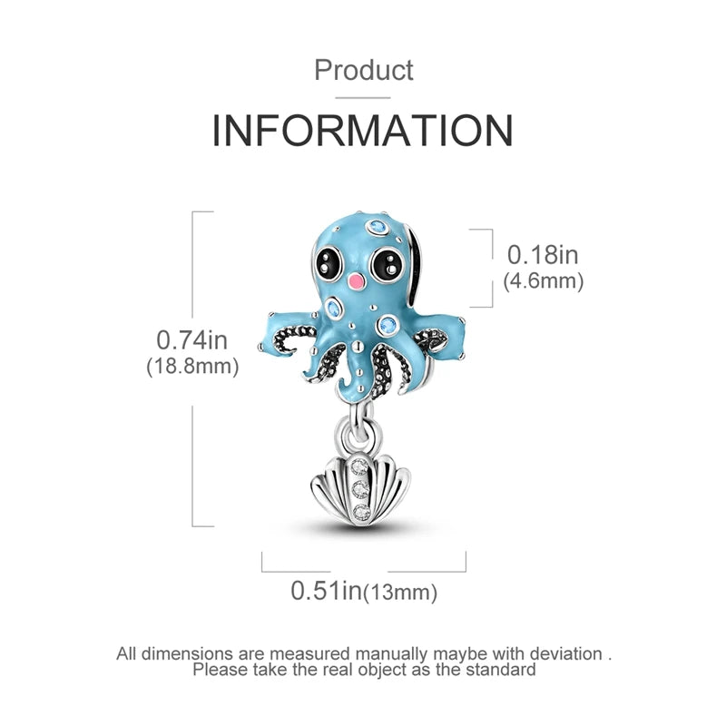 925 Sterling Silver Flying Bird & Butterfly Safety Chain Charm Beads for Original 3mm Bracelet – DIY Jewelry Gift