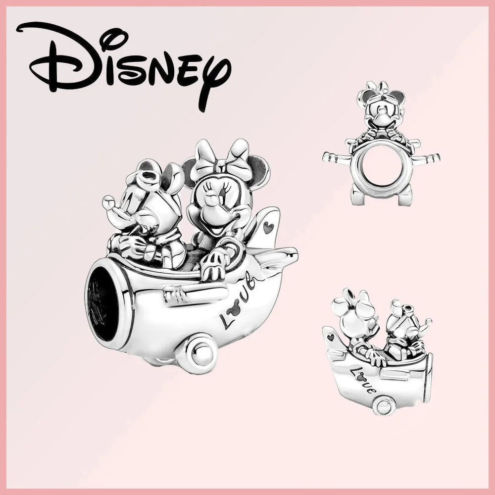 Disney Deadpool Stitch Minnie Winnie 925 Sterling Silver Dangle Charms – Fit Original Bracelet