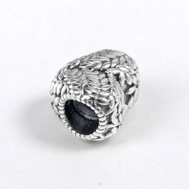 925 Sterling Silver Angel Wings Multi-Color Charm | Fits Original Pandora Bracelet | DIY Ladies Jewelry Accessories