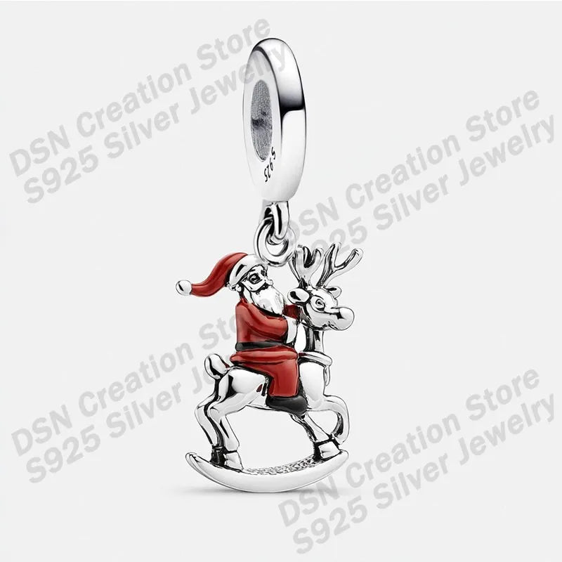 925 Sterling Silver Disney Charms | Stitch, Mickey & Cheshire Cat Beads for Original Bracelet Halloween Jewelry Gift