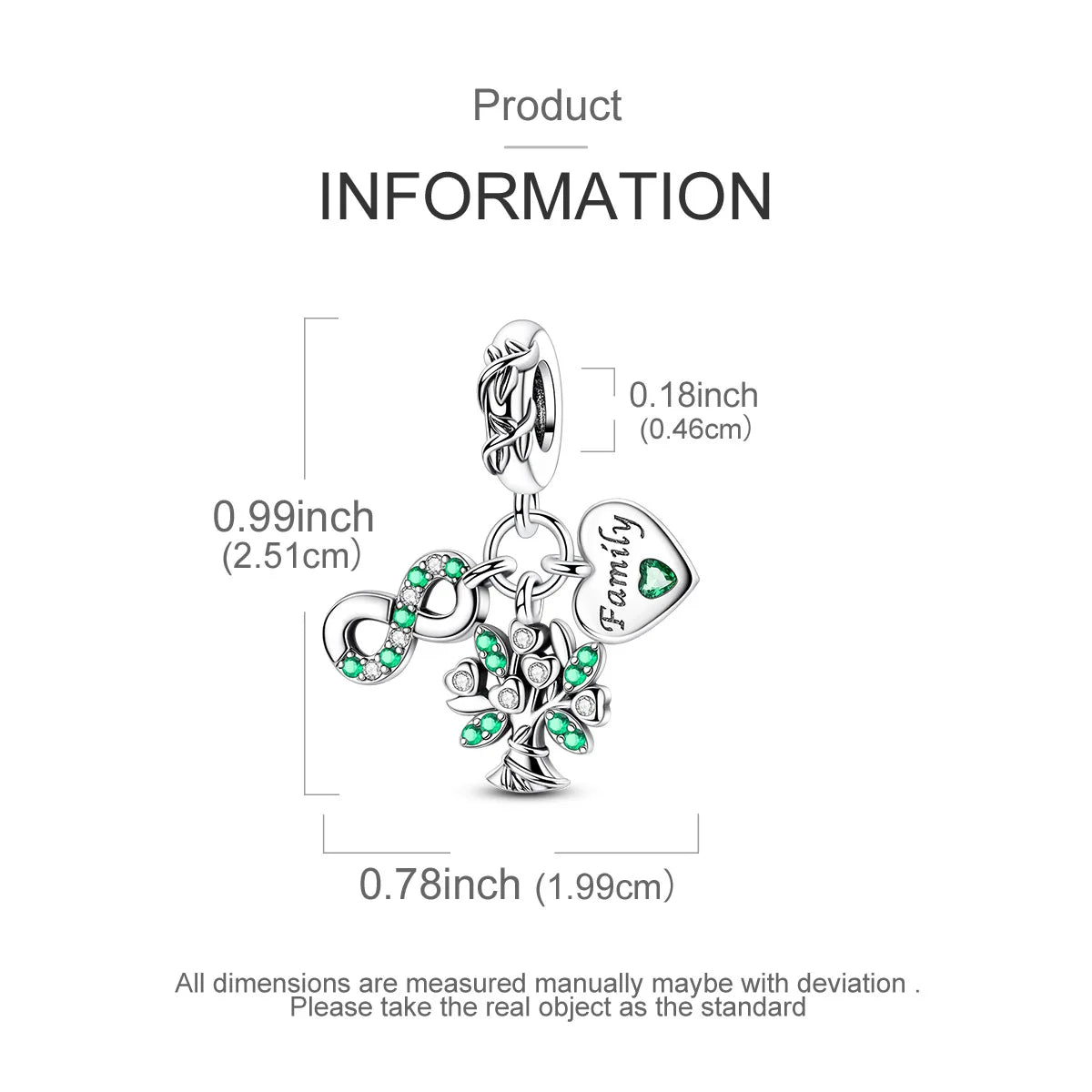 925 Sterling Silver Bow Family Girl Charm Bead | Fit Original Bracelet Pendant DIY Women Jewelry Gift