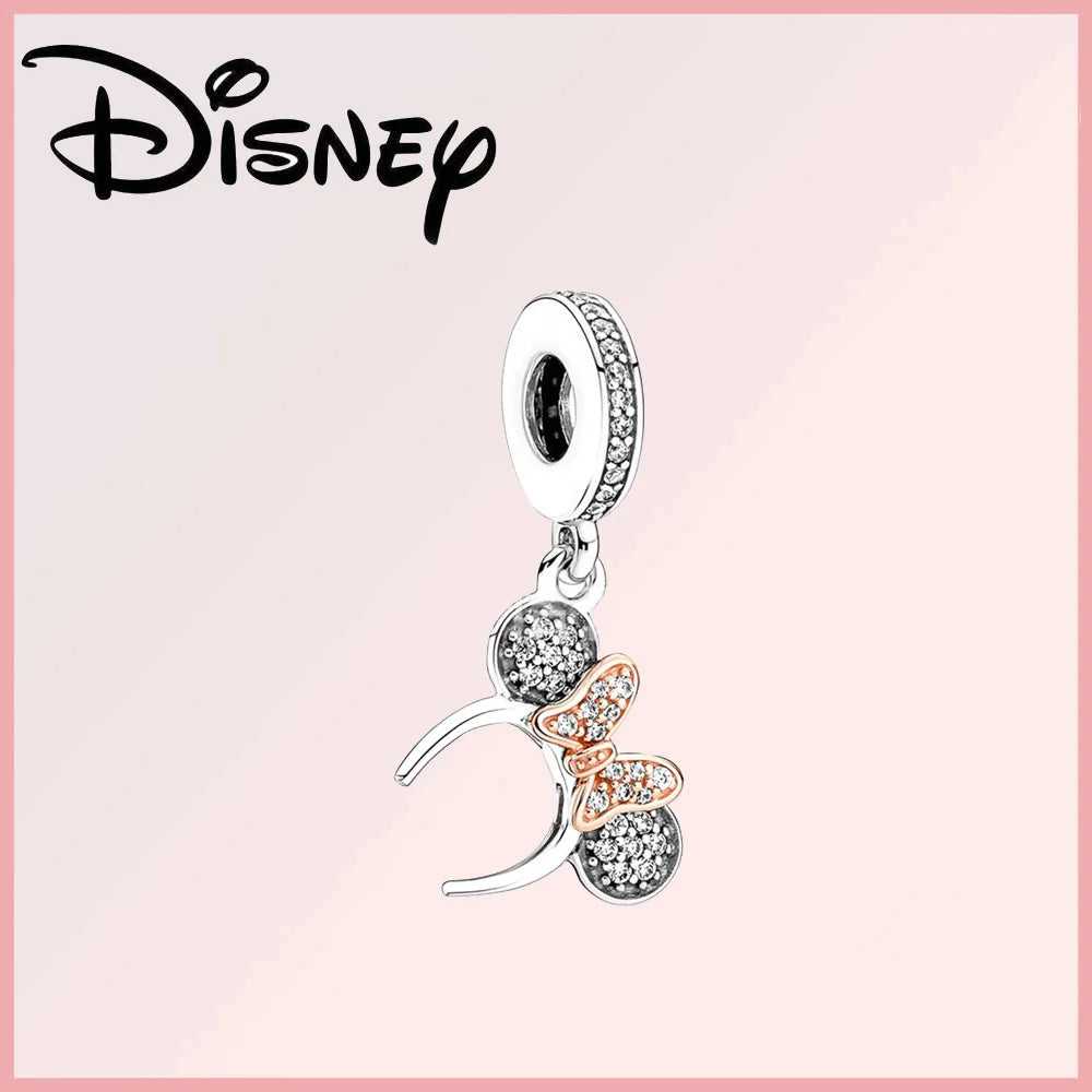 Disney Deadpool Stitch Minnie Winnie 925 Sterling Silver Dangle Charms – Fit Original Bracelet