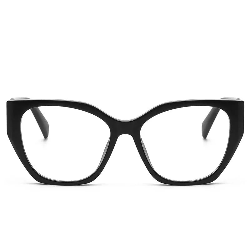 Luxury Cat Eye Myopia Glasses 👓 Tortoiseshell Oversize Anti-Blue Light