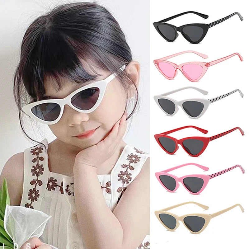 Children’s Sunglasses – Cute Cat Eye Eyewear for Girls & Boys | Baby Kids Infant Outdoor Shades UV400 Anti-Glare Goggles