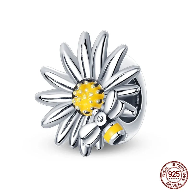 Fashion 925 Sterling Silver Colorful Butterfly Dragonfly Hummingbird Charms – Spring Series Beads Fit 925 DIY Bracelet