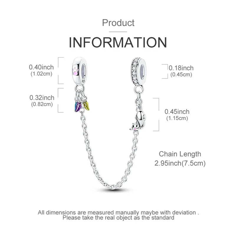 925 Sterling Silver Colorful CZ Zircon Dangle Charm | 2025 New Fashion Bead | Fits Pandora Bracelet | DIY Jewelry Gift