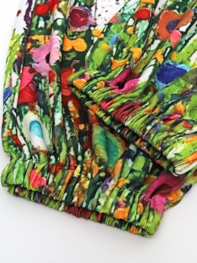 New Women's Strawberry Printed Jumpsuit – Cute Casual Summer Suspenders Set, Loose & Comfortable