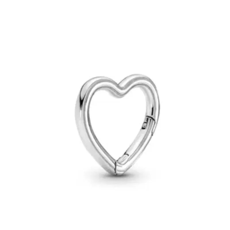 New 925 Sterling Silver ME Series Gold Toothed Elephant Charm | Fit European Original ME Bracelet Accessories Jewelry