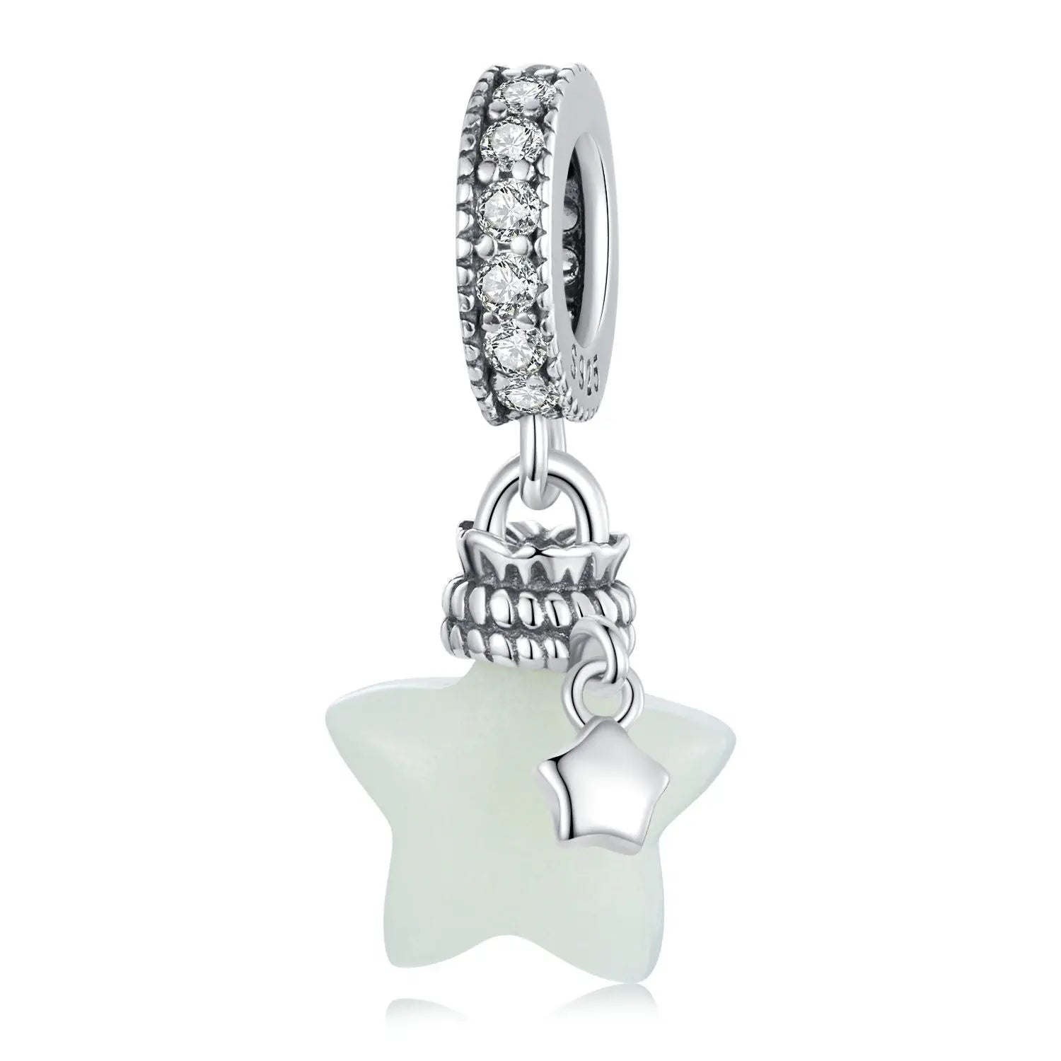 WOSTU 925 Sterling Silver Mixed Charms | Pet, Camera, Bee, Coffee & Ladybug Beads – Fit Original Pandora DIY Bracelet Jewelry