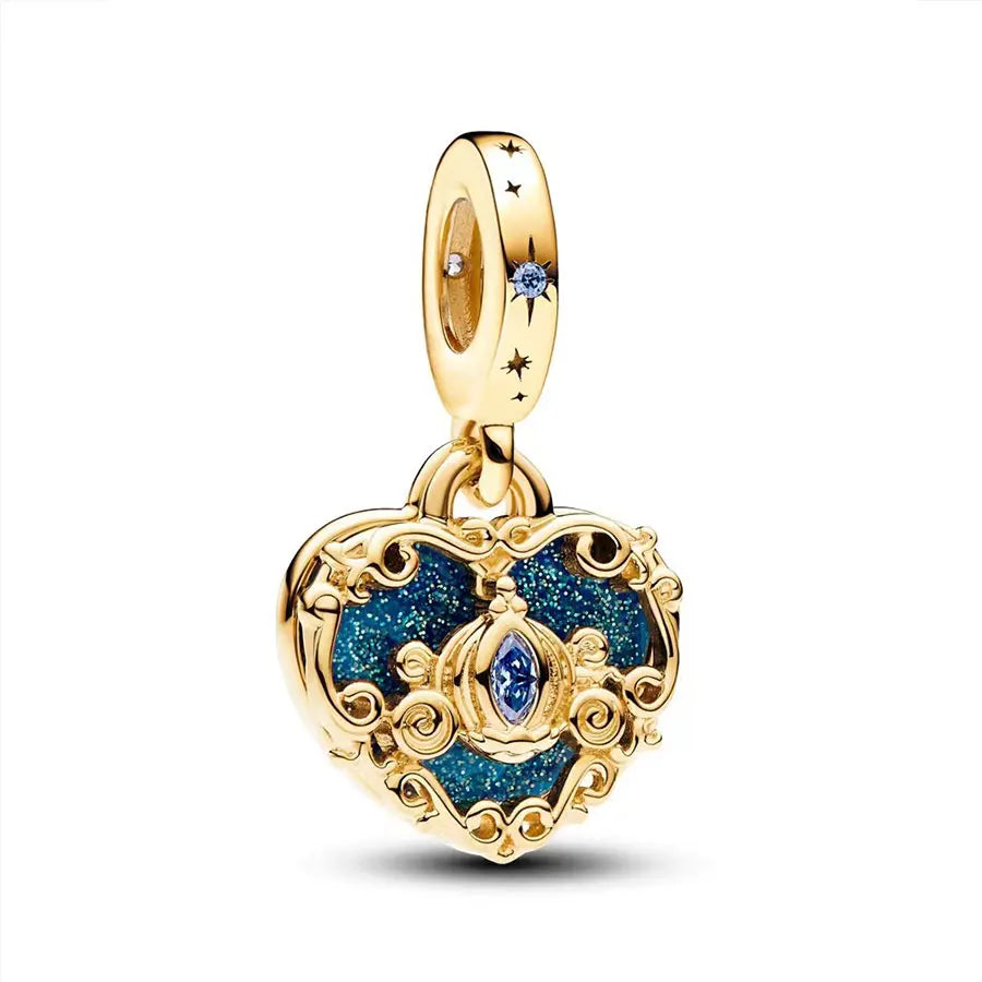 2025 S925 Sterling Silver Disney All-Star Pendant Beads | Fit Original Pandora Bracelet Women’s Fashion Jewelry