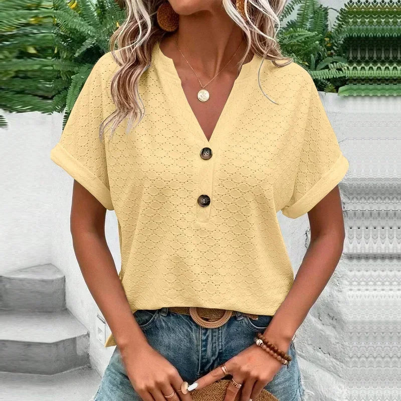 Casual Y2K Women’s T-Shirt | Vintage Elegant Summer Streetwear Top for Ladies