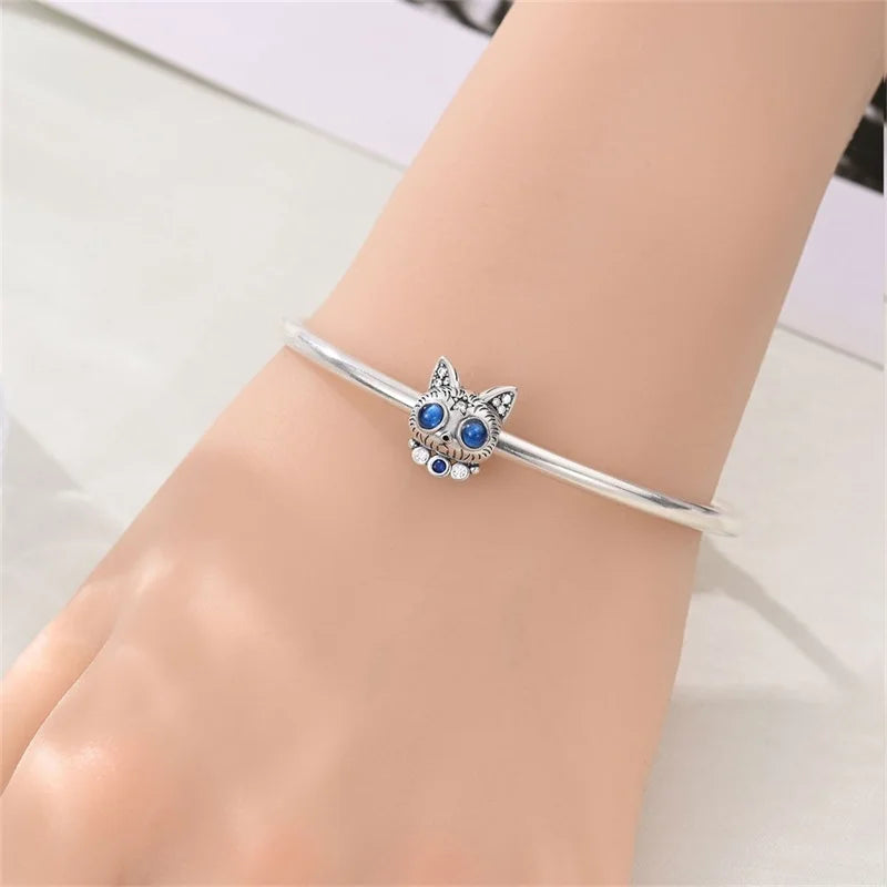 New Original 925 Sterling Silver Animal Charms | Cute Capybara, Elephant & Cat Beads for Bracelets DIY Jewelry