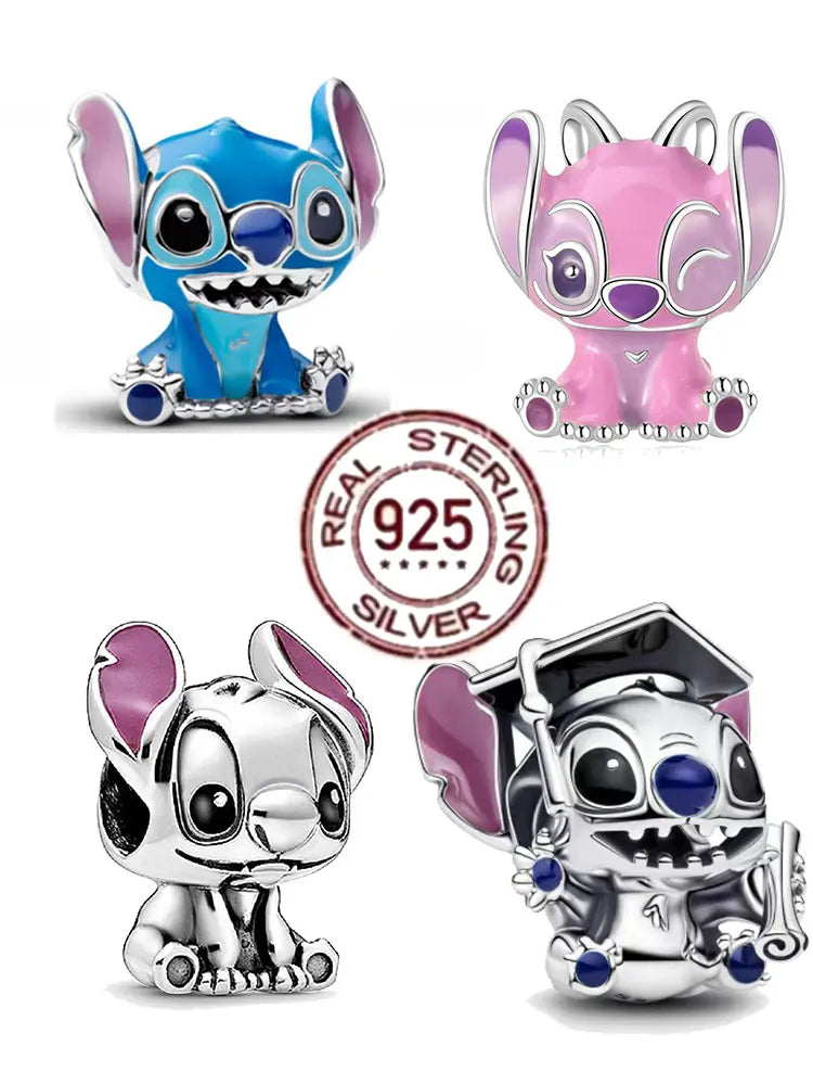 S925 Sterling Silver Disney Spider-Man Charm Bead | Fit Original Pandora Bracelet Women’s Birthday Jewelry Gift