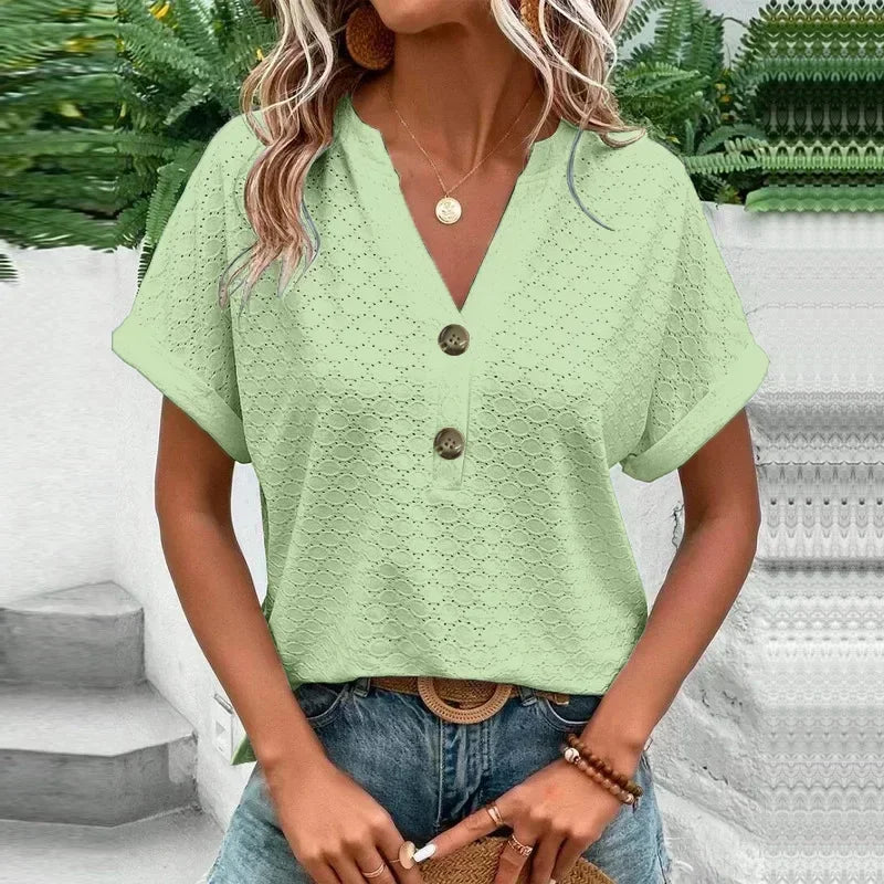 Casual Y2K Women’s T-Shirt | Vintage Elegant Summer Streetwear Top for Ladies